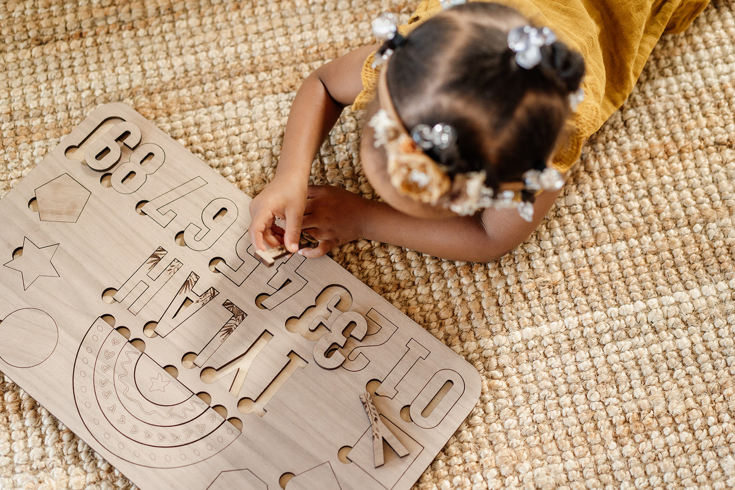 Rainbow Learning Puzzle