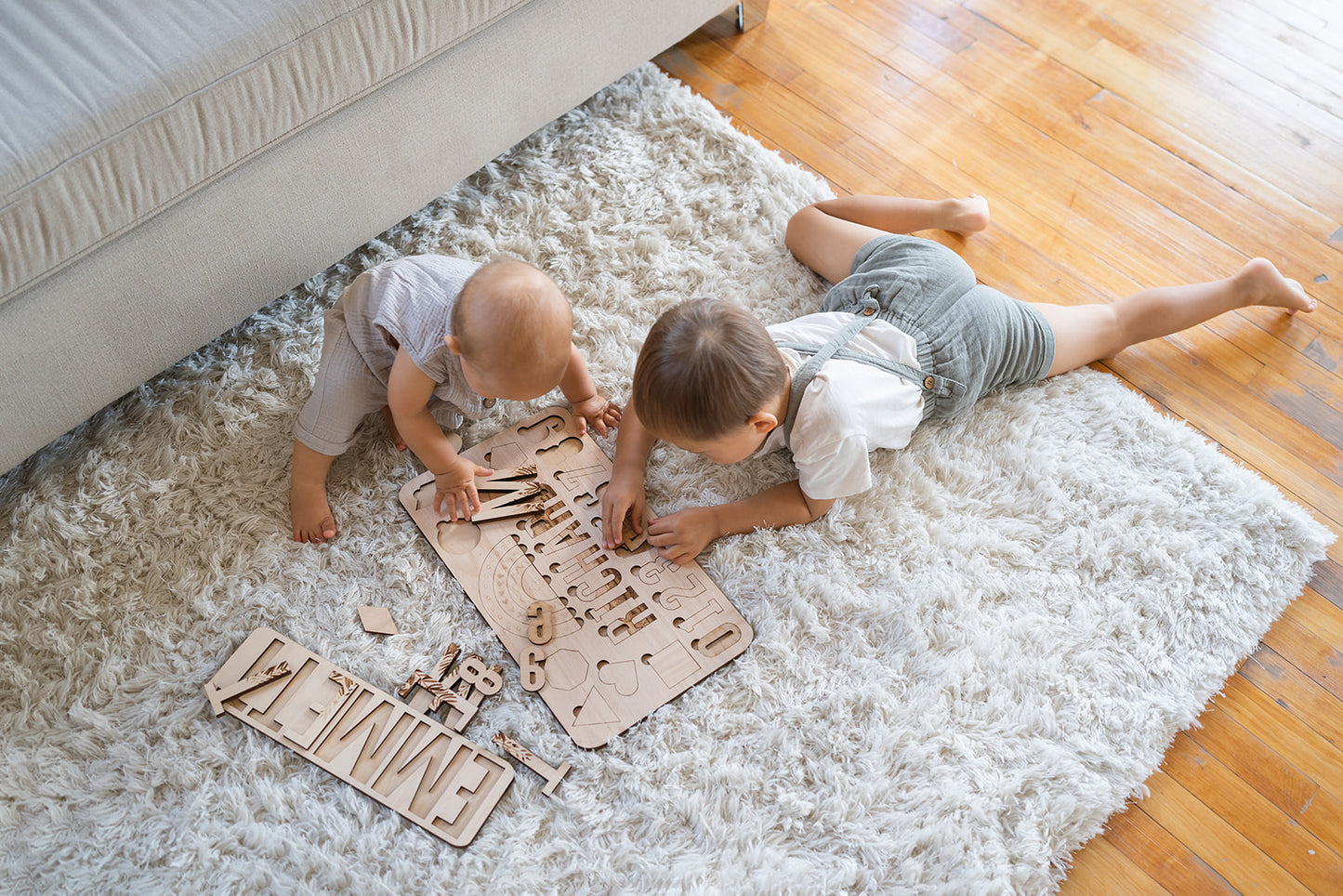 Rainbow Learning Puzzle
