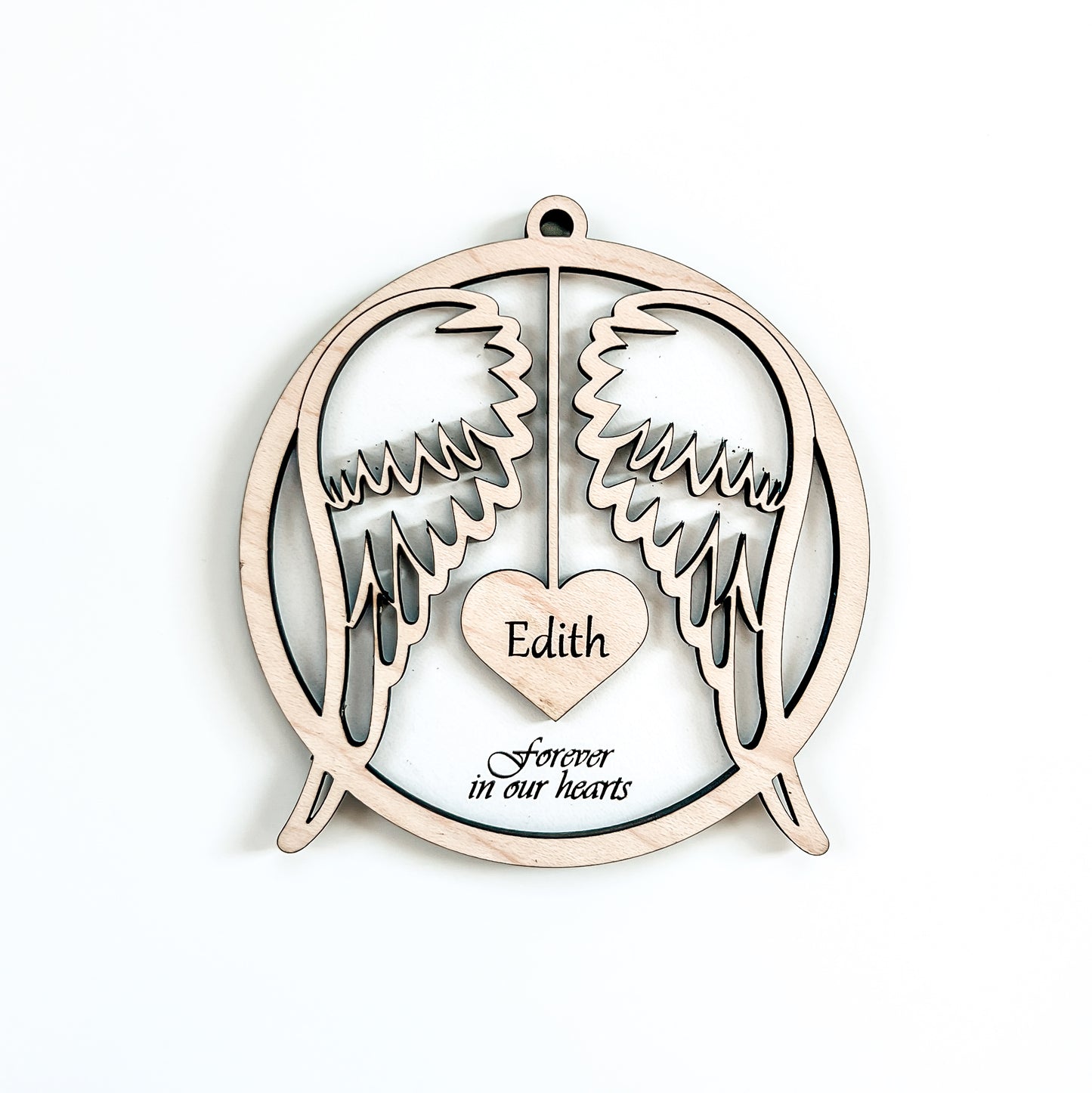 Heart Wings Ornament