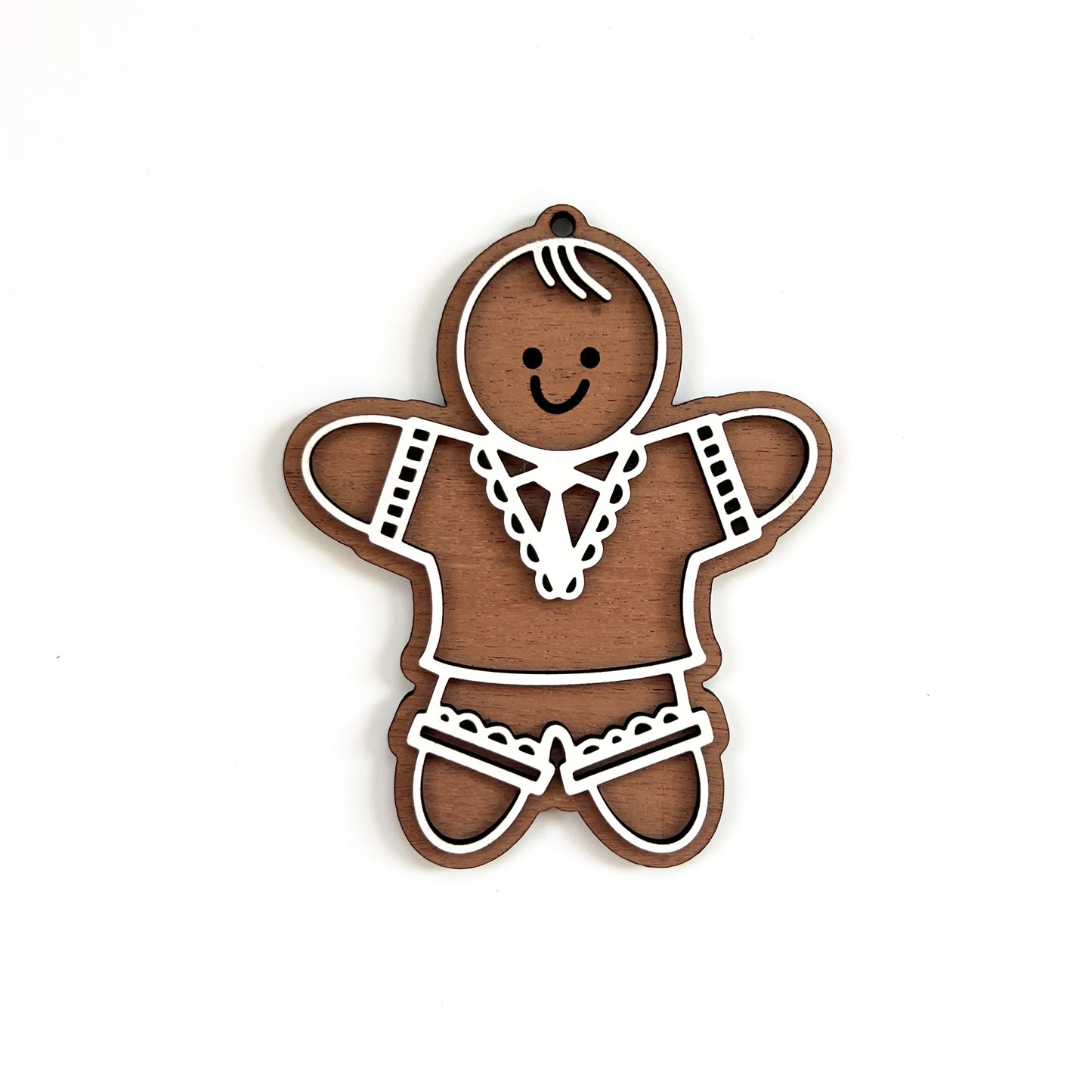 Gingerbread Family Ornaments