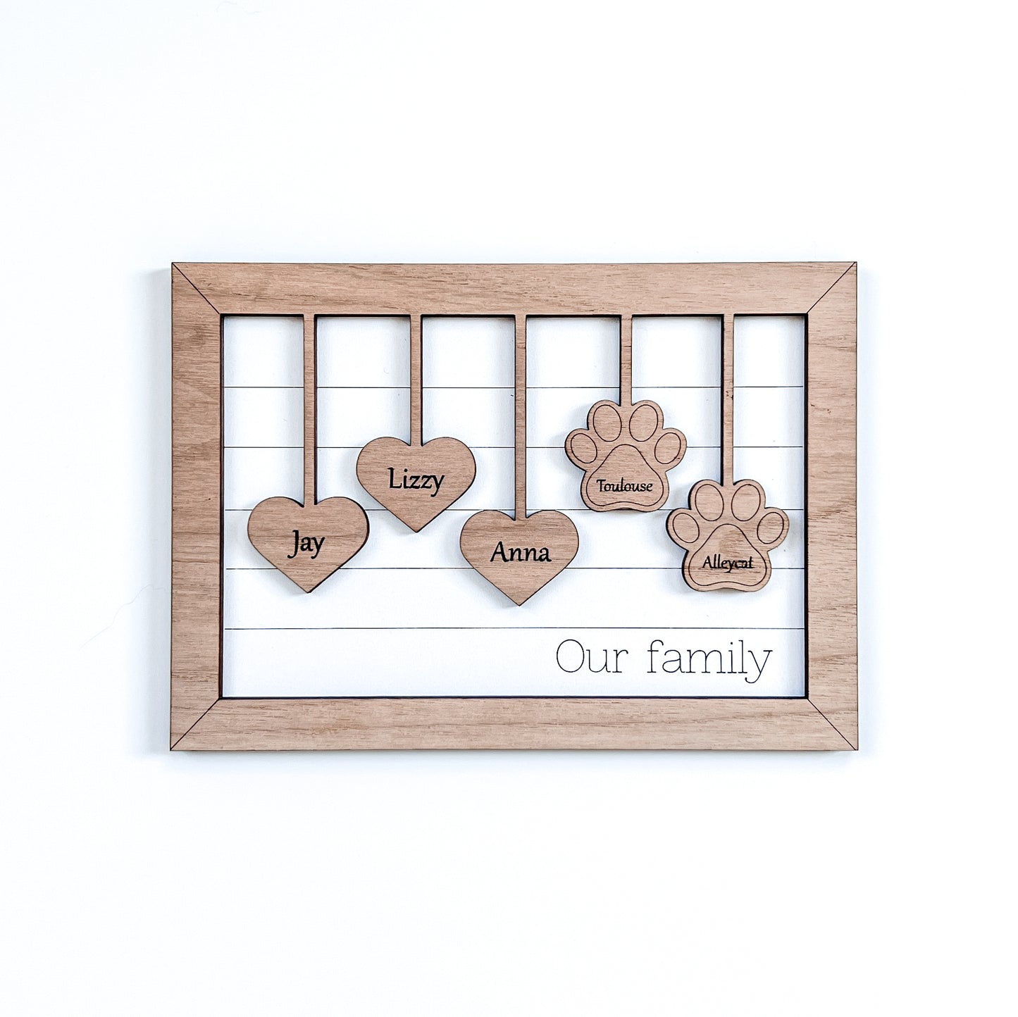 "Our Family" Frame