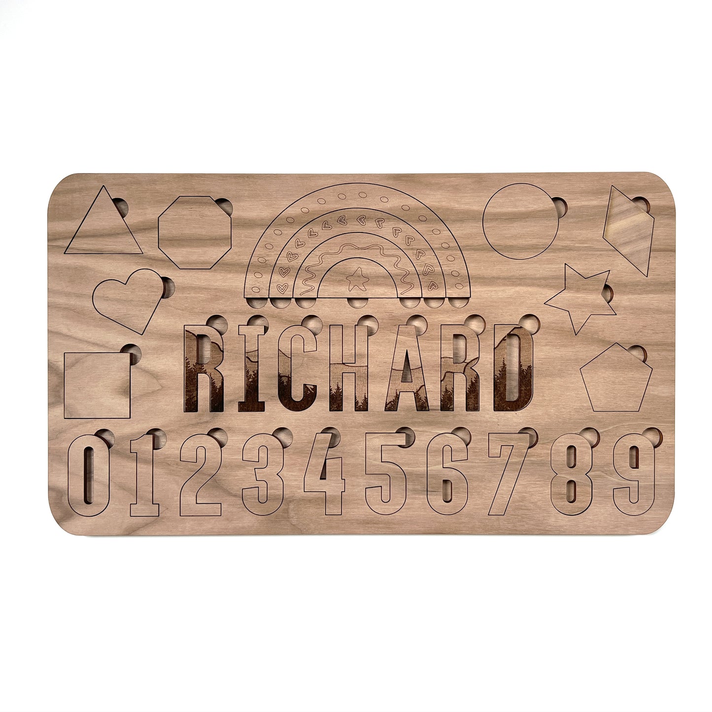 Rainbow Learning Puzzle