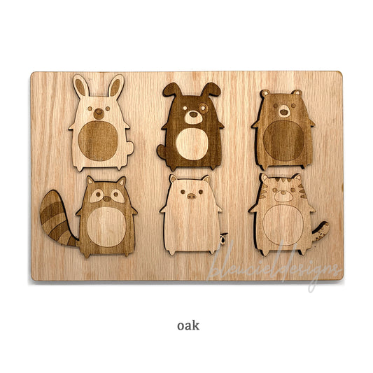 Woodland Animals Block Puzzle