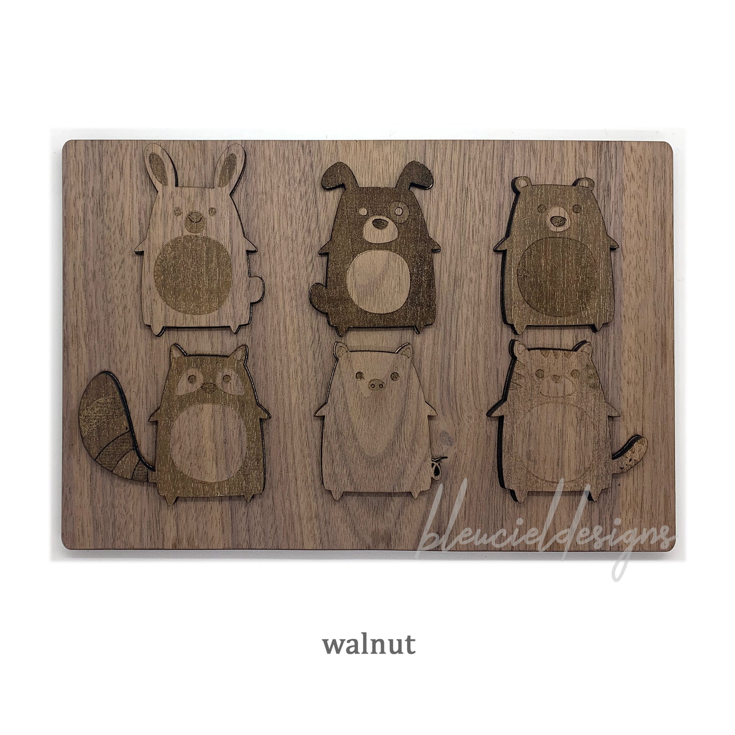 Woodland Animals Block Puzzle