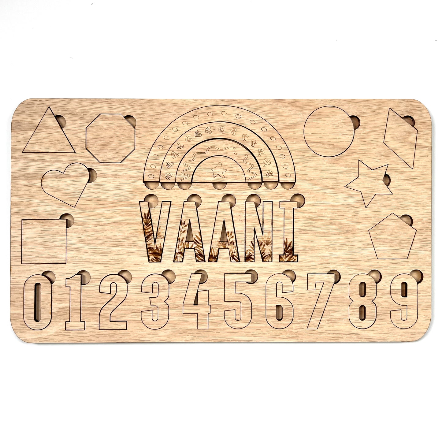 Rainbow Learning Puzzle