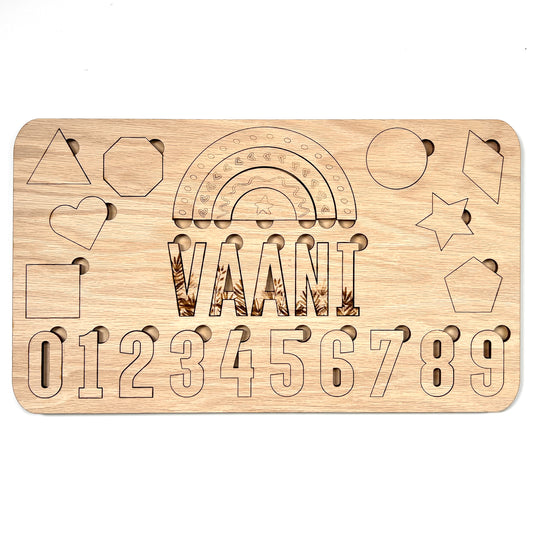 Rainbow Learning Puzzle