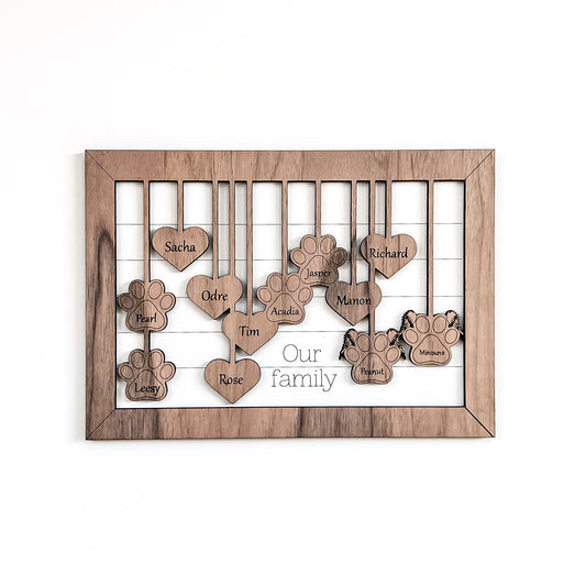 "Our Family" Frame