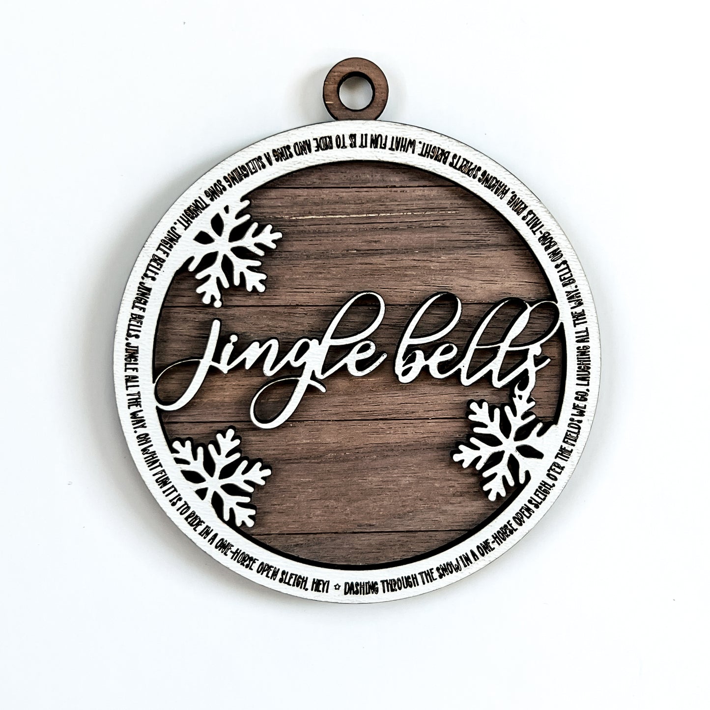 "Jingle Bells" Song Ornament